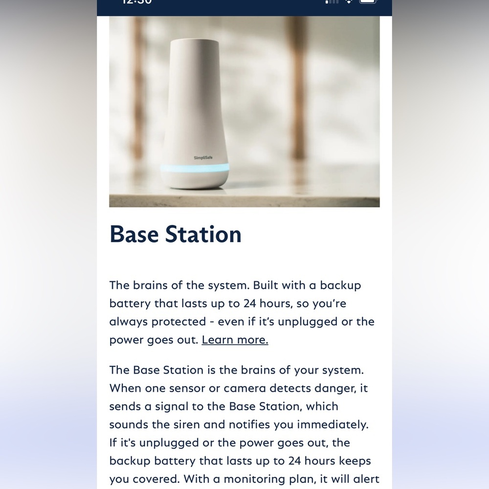 SimpliSafe Home Alert System
